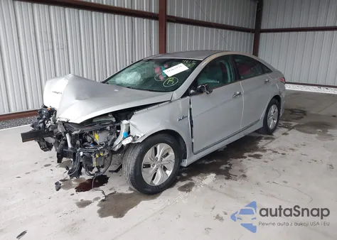 2014 Hyundai Sonata Hybrid из США, поврежденный, VIN KMHEC4A41EA116424